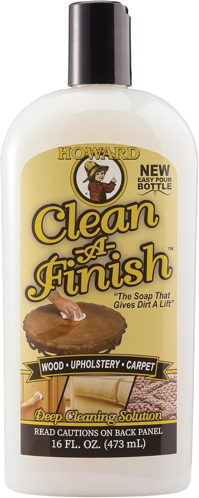 Clean-A-Finish Wood Cleaner and Upholstery Cleaner for Furniture, Carpet