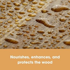 Wood Wax & Polish | Clean, Nourish & Protect Wood Furniture & Kitchen Cabinet…