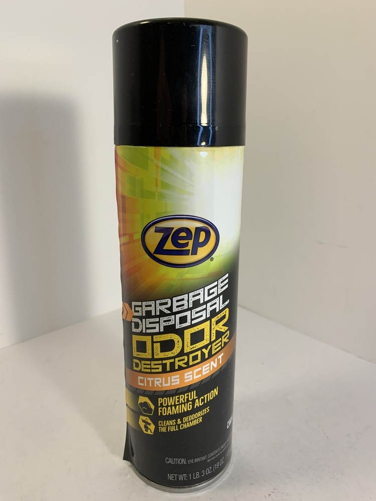 Zep Garbage Disposal Odor Destroyer Citrus Scent 19 oz Foaming Cleaner