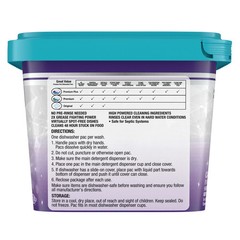 Premium Plus Dishwasher Pacs, Fresh Scent, 47 Count