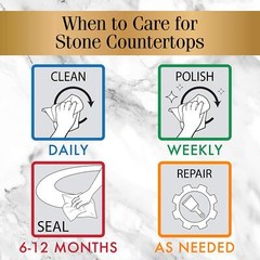 Stone Care International 16 Oz Granite Marble Quartz Penetrating Sealer