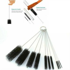 10Pack Lab Brush For Pipe Cleaner/Test Tube/Glassware/Bottle/Tubing Fluva I