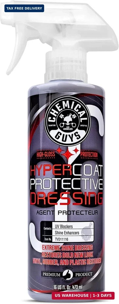 Chemical Guys, G6 HyperCoat High Gloss Dressing for Tires & Trim, 16 oz | High-g