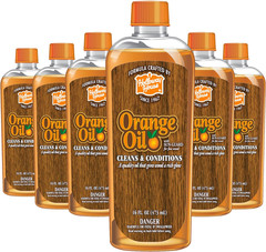 Holloway House Orange Oil Cleaner 16 Oz 6 Pack Wood Stainless Tile Cleaner