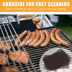 150 Piece Griddle Cleaning Kit 105 Screens 45 Cleaning Pads Heavy-Duty Abrasive