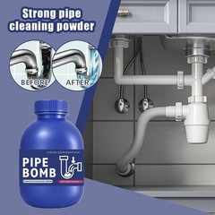 1-2pcs Drain Strong Pipe Cleaning Powder Quickly Clean Sewers & Eliminate Odors