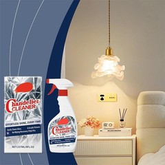 1/2x Chandelier Cleaner Drip Dry Spray,No Wipe Dust Remover for Chandelier 237ml