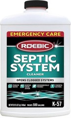 Unscented 32 Oz Septic Cleaner – Safe for Pipes & Environment, Prevents Clogs