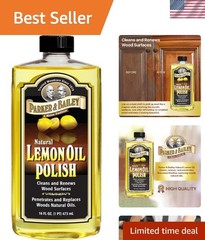 Multi-Purpose 16oz Lemon Oil Furniture Cleaner – Easy Application & Brilliance