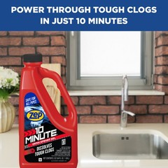 Zep 10 Minute Drain Opener Gel 64 oz (Case of 6) ZHCR64NG – Commercial Strength,