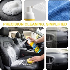 4-in-1 Multi-Enzyme Foam Cleaner, Deep Cleaning Spray for Car Kitchen Bathroom