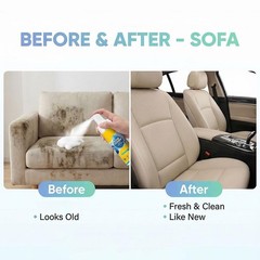 4-in-1 Multi-Enzyme Foam Cleaner, Deep Cleaning Spray for Car Kitchen Bathroom