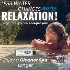 Natural Spa Prep Purging Agent – Eco-Friendly Hot Tub Cleaner, 4 oz – Removes Ch