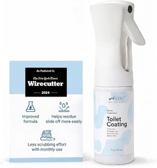 Toilet Coating Spray for Ceramic & Porcelain Bowls, Liquid Surface Coating