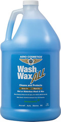 Wet or Waterless Car Wash Wax 128 fl. oz. Aircraft Quality for your Car, RV,