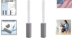 Natural Pumice Stones with Extra Long Handle for Toilet & Multi-Surface Cleaning