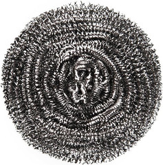 12 Pcs Stainless Steel Wool Scrubber, Steel Wool Soap Pads, Steel Wool Scrubber