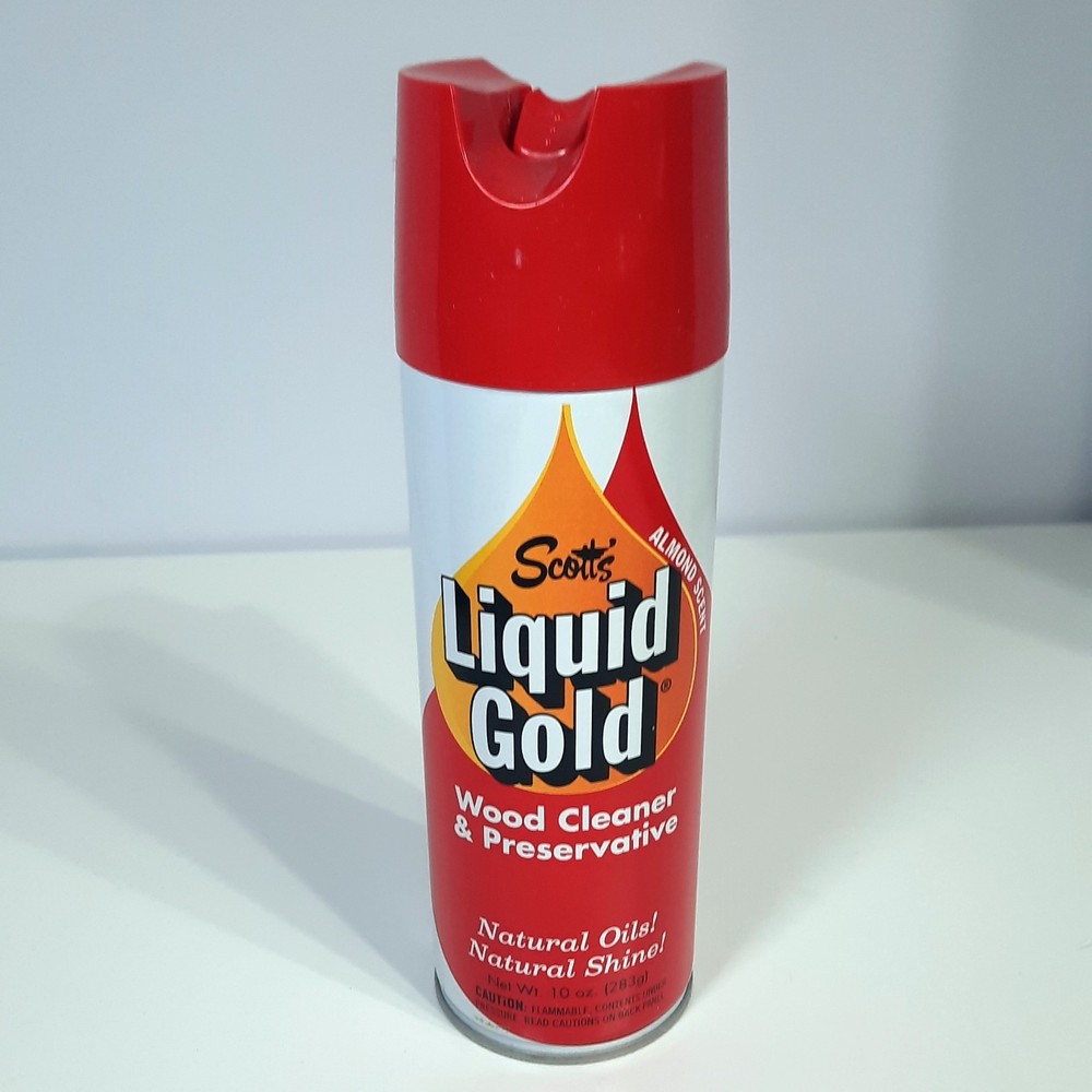 Scott’s Liquid Gold Wood Cleaner and Preservative Almond Scent 10 Oz
