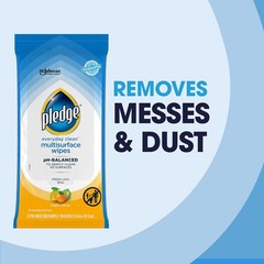 Fresh Citrus Scented pH Balanced Cleaning Wipes for 101 Surfaces – 25 Count