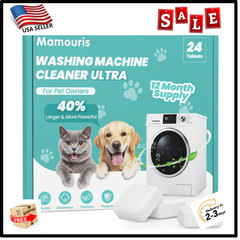 Uproot Clean Washing Machine Cleaner Tablets – 24 Pack