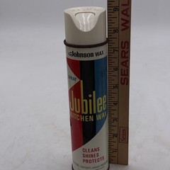 Jubilee Kitchen Wax Cleaner Spray 10.5 Oz. Can Vintage Discontinued NOS 95% Full