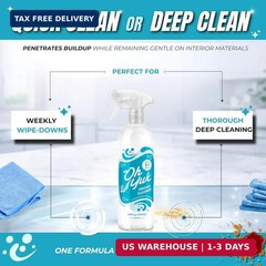 Oh Yuk Fridge Cleaner – Cleans Inside Refrigerator for Spotless, Food-Contact Sa