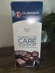 NEW Guardsman Furniture Care Starter Kit for Fabric, Wood & Leather 100% Quality