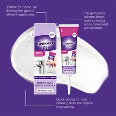Cleaning Remover Gel,Powerful Household Cleaning Gel,Suitable for Bathroom…