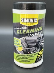 Simoniz Citrus Splash Advanced Car Cleaning Wipes – 50 Count (Pack of 1)