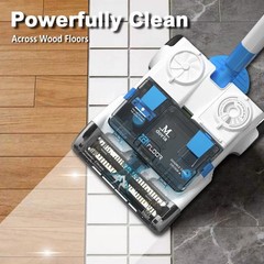 ZenFloor Cordless Hard Floor Cleaner Machine, Floor Scrubber with Power Brist…