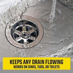 Brand Clog-Free Drain Opener, Chemical-Free Pressurized Air Canister