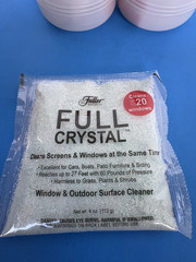 2 Fuller Brush Full Crystal Full Exterior Cleaner As Seen on TV & 4 Refill Bags