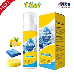 4-in-1 Multi-Enzyme Foam Cleaner, Deep Cleaning Spray for Car Kitchen Bathroom