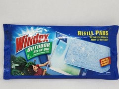 Windex Outdoor All In One Glass Cleaning Pads 2 Pack Discontinued NOS Refills