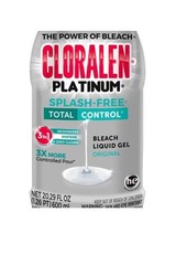 4 PACK- Cloralen Platinum Bleach Liquid Gel 20.29 Oz. for Home & Commercial Use