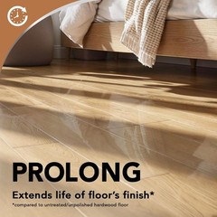 High-Traffic Wood Floor Polish & Restorer Bundle – 32 Oz, Safe for Kids and Pets