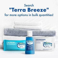 Terra Breeze Automatic Dishwasher Detergent Powder – 1.5 oz Packets (200 packs)