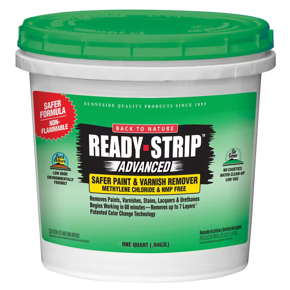 Advanced 1 Qt. Environmentally Friendly Safer Paint and Varnish Remover