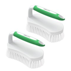 Amazer Scrub Brush for Cleaning Comfort Grip Shower Scrubber Stiff Bristles w
