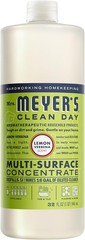 MRS. MEYER’S CLEAN DAY Multi-Surface Everyday Concentrate, Lemon Verbena Scent,