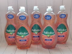 5× Palmolive Ultra Liquid Dish Soap, Orange Scent, 20 fl oz