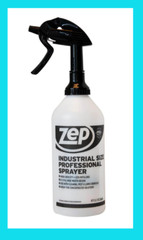 Zep Industrial Size PROFESSIONAL SPRAYER Empty Chemical Spray Bottle LARGE 48oz