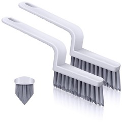 Grout Cleaner Brush V Shape, Stiff Grout Cleaning Brushes for Tile Floor, Han…