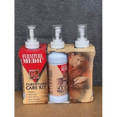 Furniture Medic Rx Furniture Care Kit 3 Pk Clean Protect Beautifier NOS