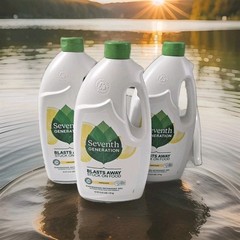 Seventh Generation – Dishwasher Detergent Liquid Gel – Lemon Scent – 42 Oz