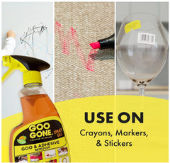 Goo Gone Spray Adhesive Remover 12oz Glue Sticker Tape Residue Cleaner