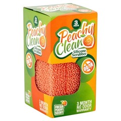 Peachy Clean Silicone Scrubber 3pk