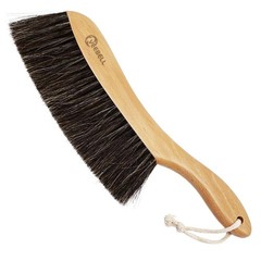 Horse Hair Brush Hand Broom Dusting Brush for Home Cleaning, Wood Handle Soft…