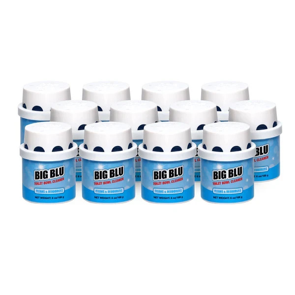 Big D, Big Blu Toilet Bowl Cleaner , 6 oz, 12 pack.