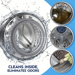 Washing Machine Cleaner Tablets 12Pcs Effervescent Descaler Deep Clean Remove Od